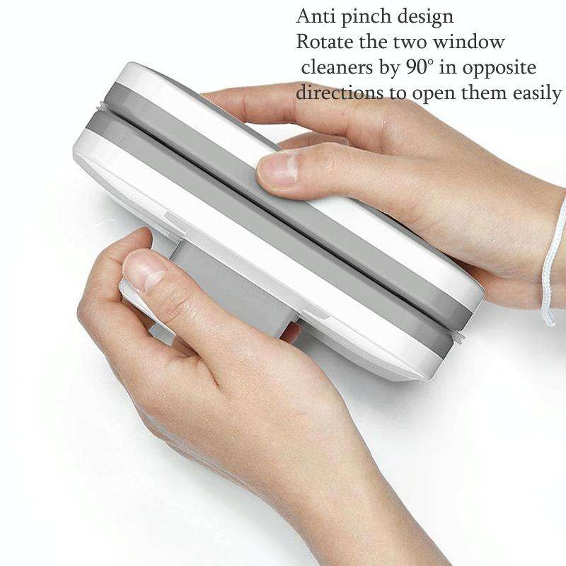 Adjustable Magnetic Glass Wiper Double-Sided Magnetic Window Wiper High-Level Insulating Glass Cl...