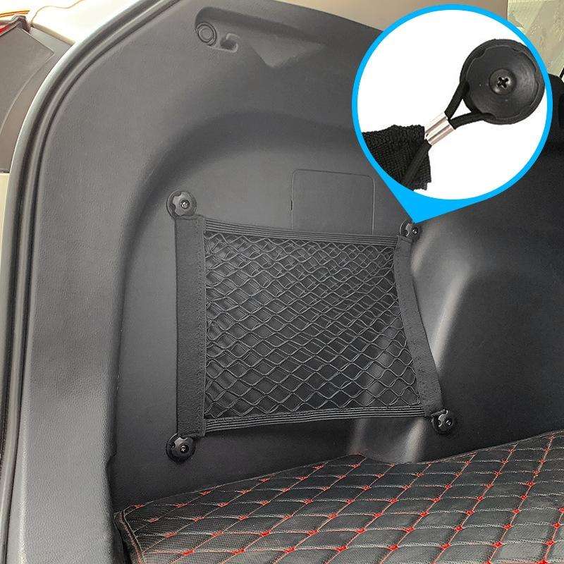 BL-210330 Car Door Net Bag Car Stretch Storage Bag Trunk Fire Extinguisher Side Net, Style: 45x25...