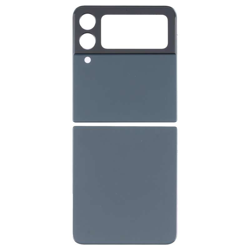 For Samsung Galaxy Z Flip3 5G SM-F711B Glass Battery Back Cover (Green)