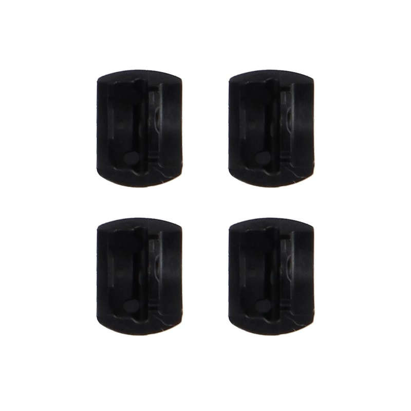4 PCS Front Bezel Edge for Sony Xperia C4(Black)
