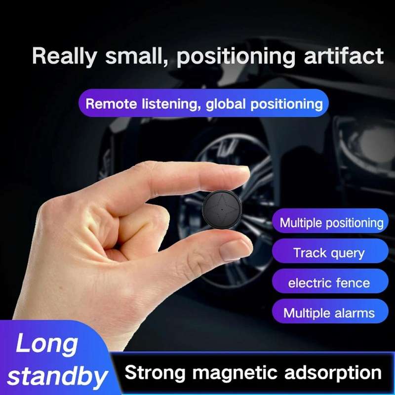 2G Wireless GPS Strong Magnetic Locator For Pets/Elderly/Children