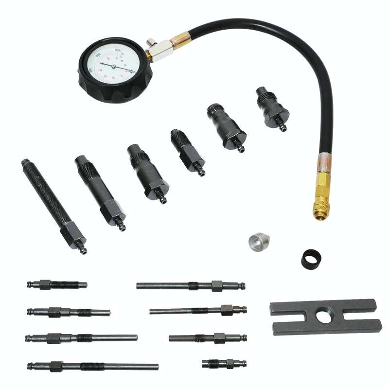 18 PCS / Set TU-15B Diesel Cylinder Pressure Meter Cylinder Pressure Detection Tool