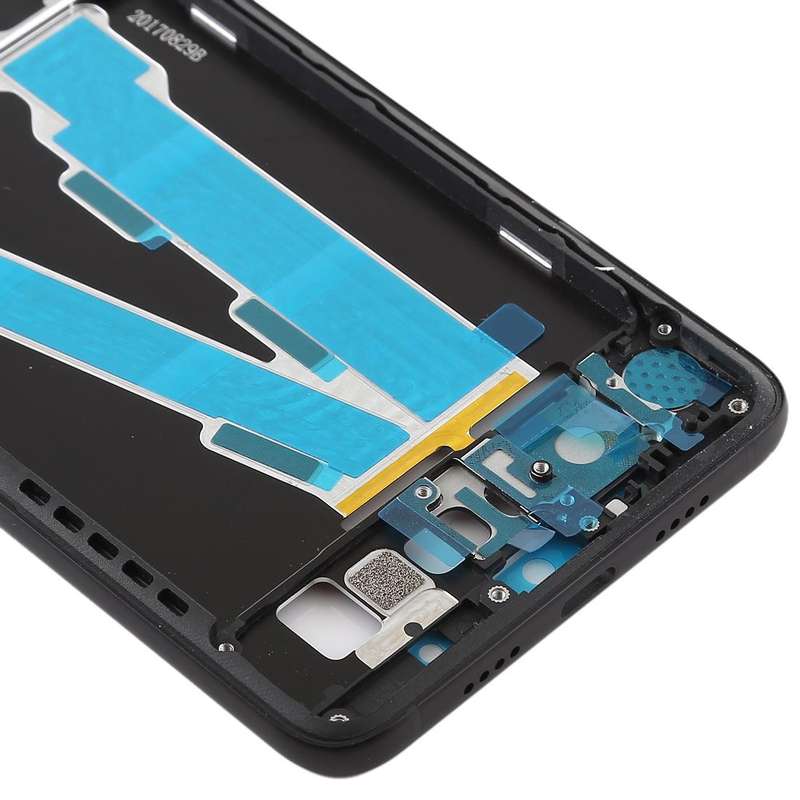 Middle Frame Bezel Plate with Side Keys for Xiaomi Note 3(Black)
