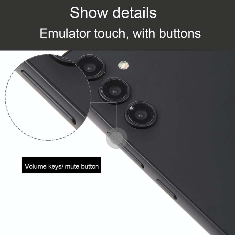 For Samsung Galaxy A34 5G Color Screen Non-Working Fake Dummy Display Model (Black)