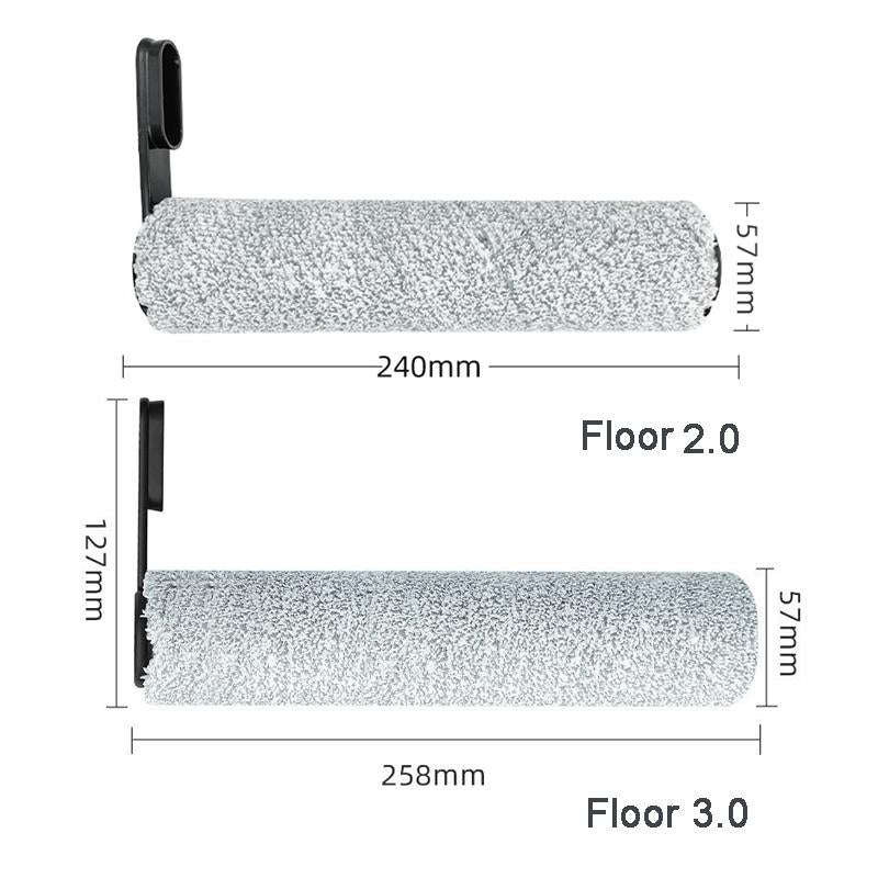 For Tineco Floor 2.0 Replacement Roller Brush Vacuum Cleaner Accessories