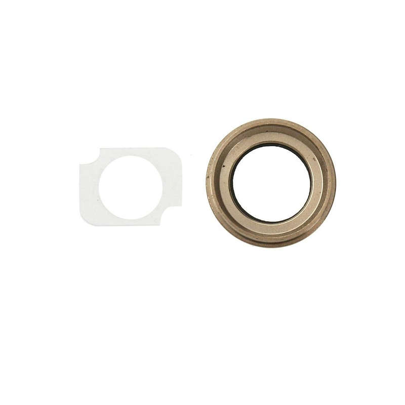 10 Pairs / Set Rear Camera Lens Ring + Flashlight Bracker for iPhone 6 Plus & 6s Plus(Gold)