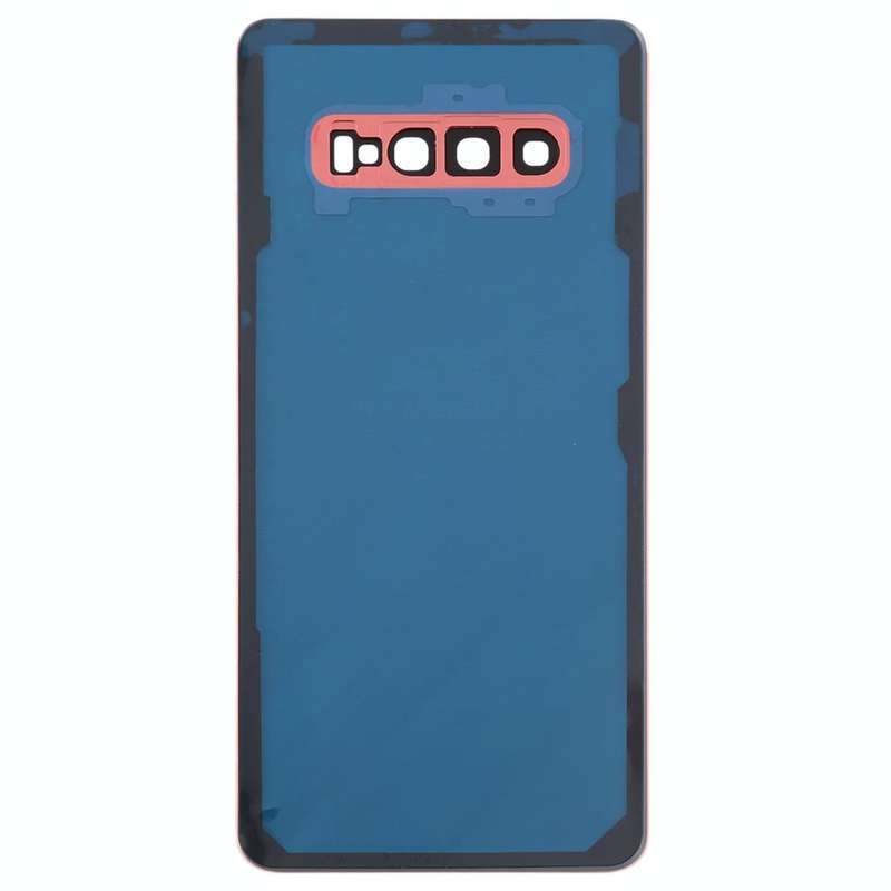 For Galaxy S10+ Battery Back Cover with Camera Lens (Pink)