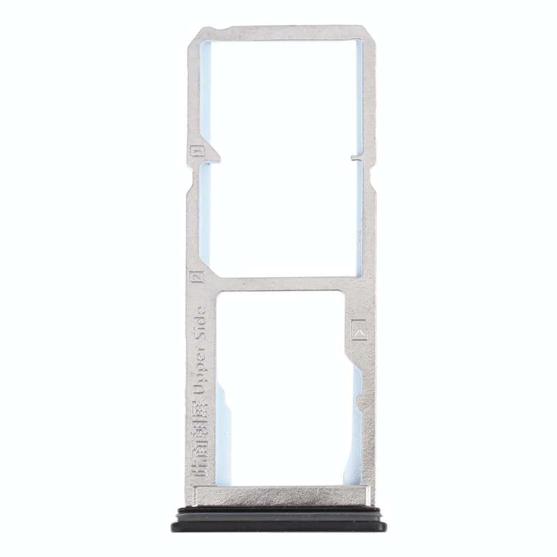 For OPPO Reno2 Z/Reno2 F  SIM Card Tray + SIM Card Tray + Micro SD card tray (Blue)