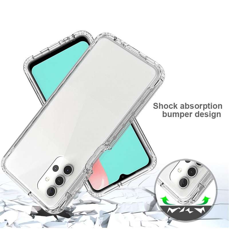 For Samsung Galaxy A32 4G Shockproof Highly Transparent PC+TPU Protective Case