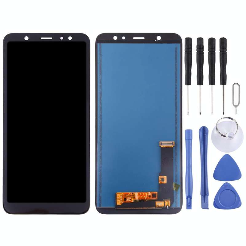 TFT LCD Screen for Galaxy A6+ (2018) With Digitizer Full Assembly (Black)