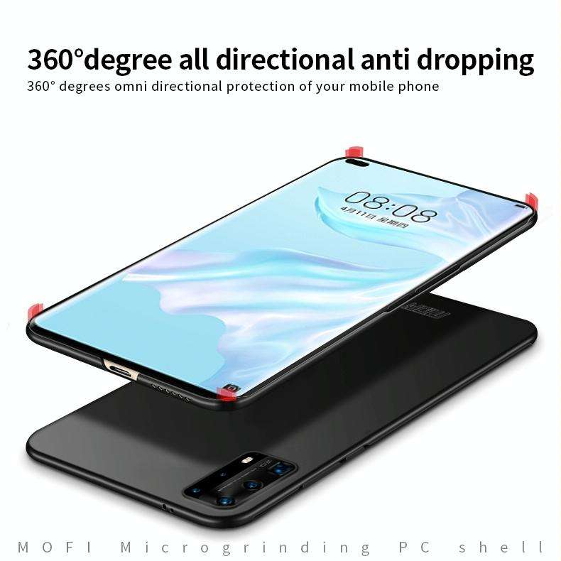 For Huawei P40 Pro MOFI Frosted PC Ultra-thin Hard Case(Black)