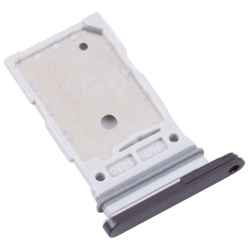 For Samsung Galaxy S21 FE 5G SM-G990B Original SIM Card Tray + SIM Card Tray (Black)
