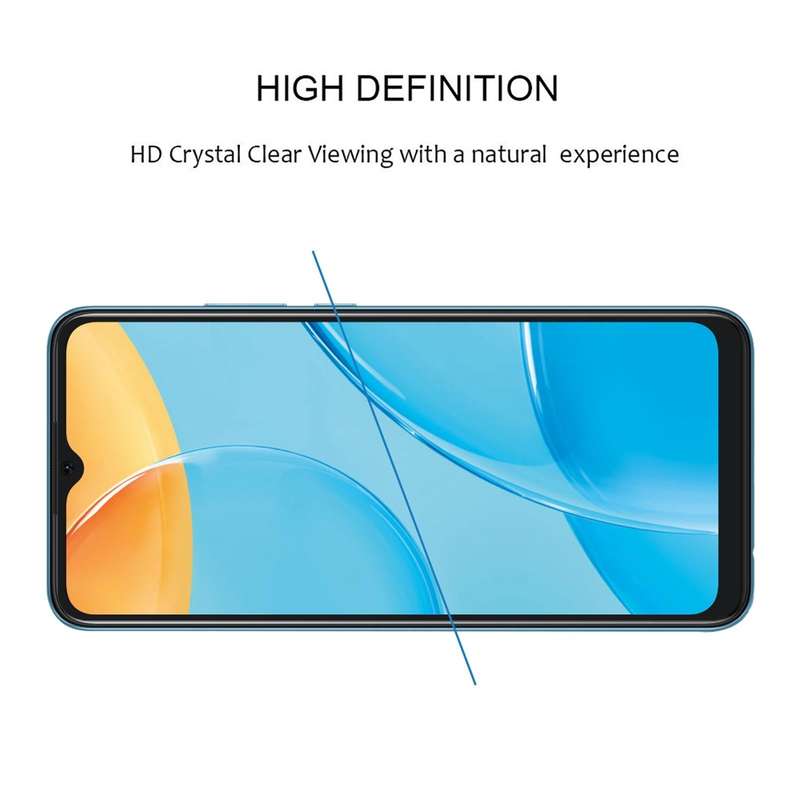 For OPPO A35 / A54S Full Glue Full Cover Screen Protector Tempered Glass Film