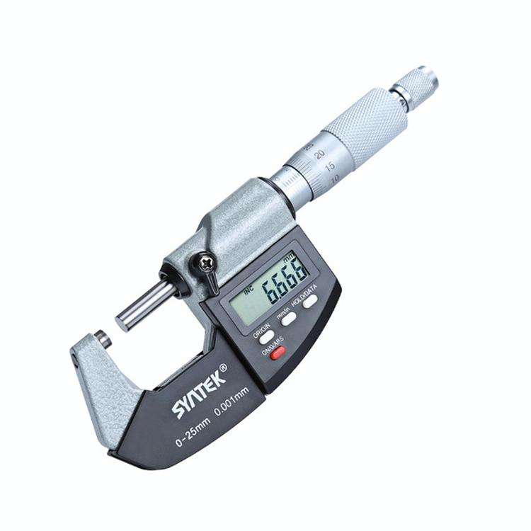 Digital Display Outer Diameter Micrometer 0.001mm High Precision Electronic Spiral Micrometer Thi...