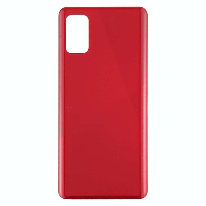 For Samsung Galaxy A41 Battery Back Cover (Red)