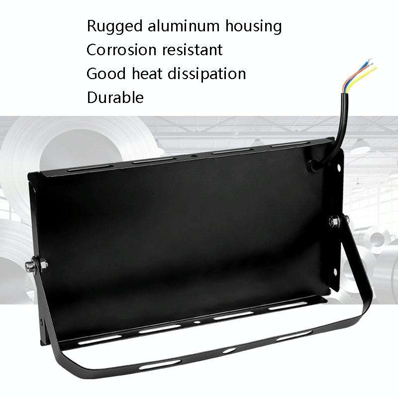 Waterproof LED Flood Light Outdoor Garden Light Construction Site Lighting Project Light, Specs: ...
