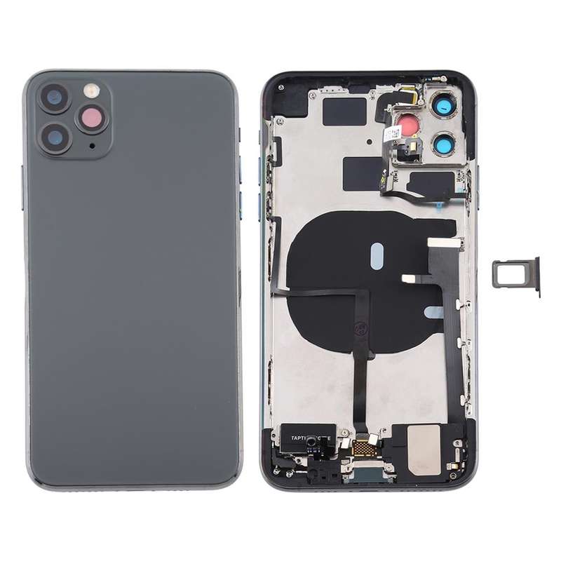 Battery Back Cover Assembly (with Side Keys & Power Button + Volume Button Flex Cable & Wireless ...