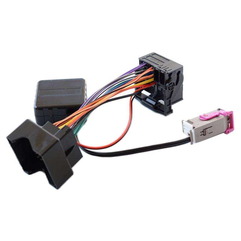 Car RNS-E 32PIN Bluetooth Music AUX Digital Audio Cable for Audi A3 A4 A6 A8 TT R8