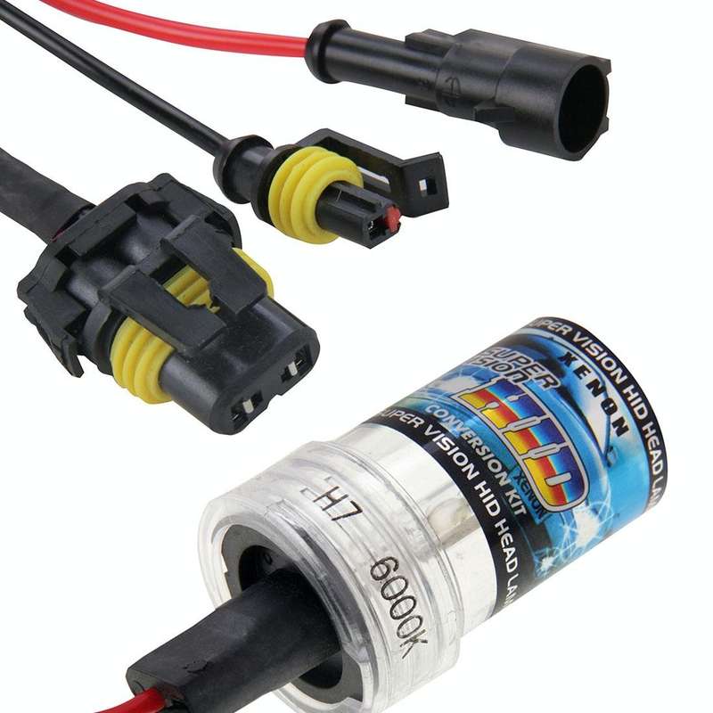 DC12V 35W H7 HID Xenon Super Vision Light Single Beam Waterproof High Intensity Discharge Lamp Ki...