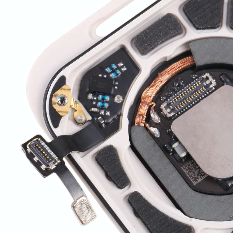 Glass Back Cover With Wireless Charging Coil For Apple Watch Series SE 2022 40mm GPS Edition(Star...