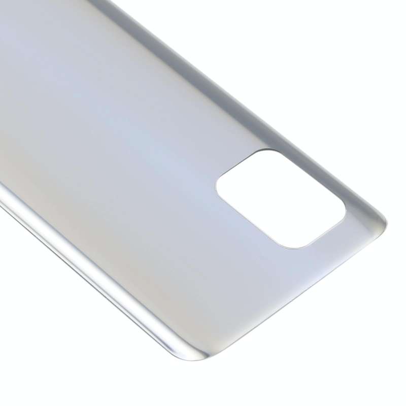 Glass Battery Back Cover with Adhesive for Asus Zenfone 8 ZS590KS(Jet Silver)