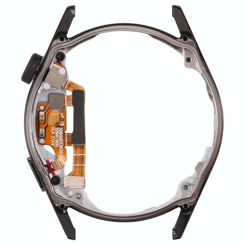 LCD Screen Frame Bezel Plate For Huawei Watch GT 3 46mm(Black)