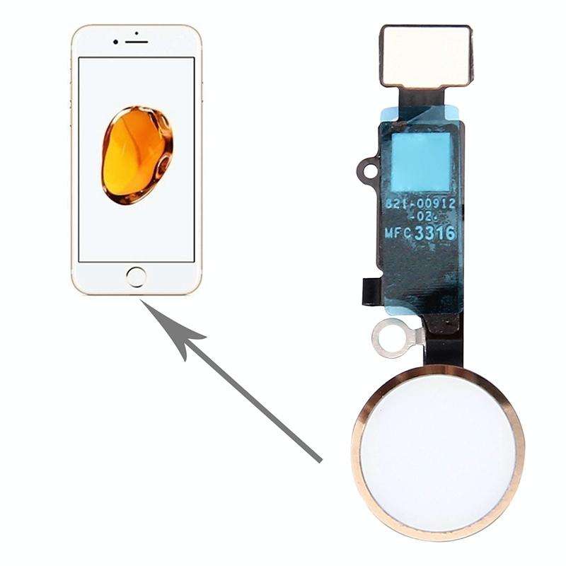 Home Button for iPhone 7, Not Supporting Fingerprint Identification(Gold)