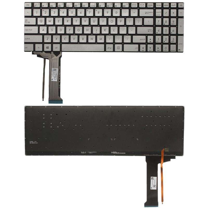 US Keyboard with Backlight for Asus GL551 GL551J GL551JK GL551JM GL551JW GL551JX G552 G552V G552V...