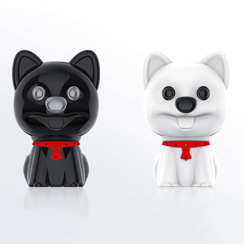 E300 Cute Pet High-Definition Noise Reduction Smart Voice Recorder MP3 Player, Capacity: 16GB(White)
