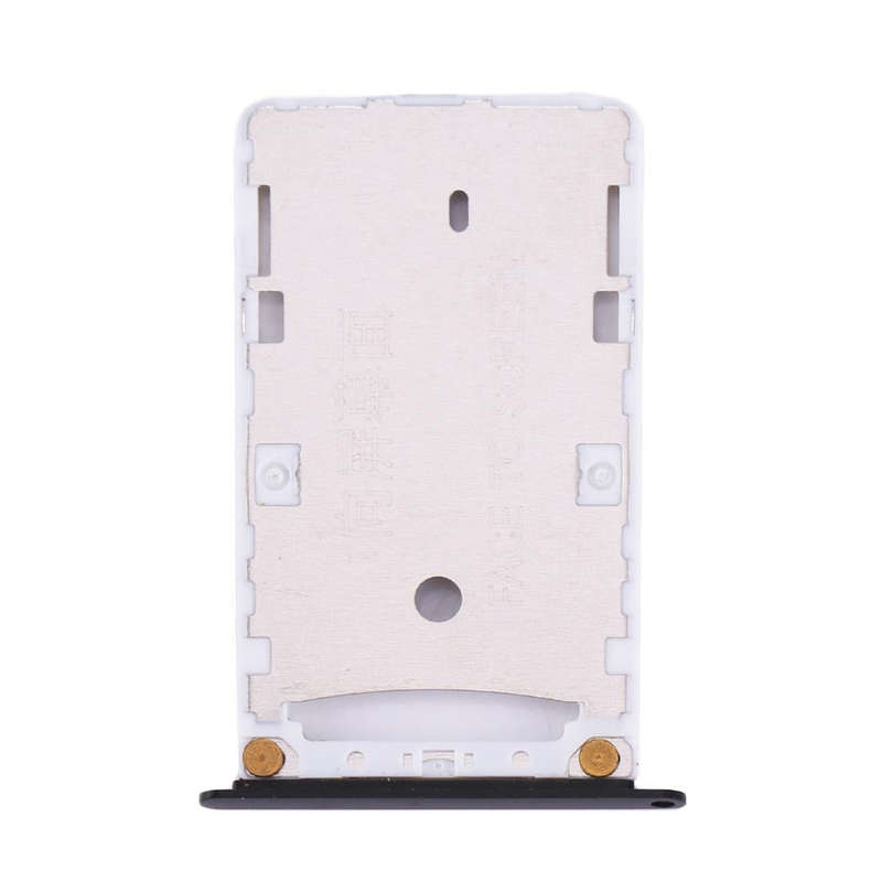 For Xiaomi Redmi 4X SIM & SIM / TF Card Tray(Black)