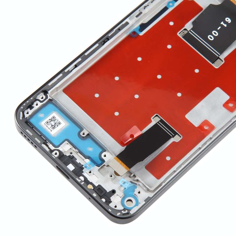Original LCD Screen For Honor X8a Digitizer Full Assembly with Frame(Black)