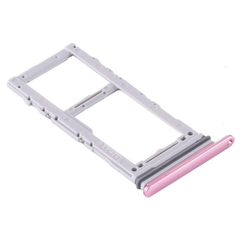 For Samsung Galaxy S20+ / Galaxy S20 Ultra SIM Card Tray + SIM Card Tray / Micro SD Card Tray (Pink)