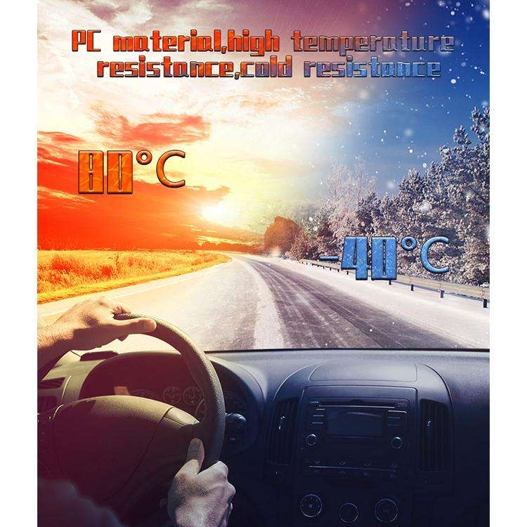 M12 OBD2 + GPS Mode Car Head-up Display HUD Overspeed / Speed / Water Temperature / Low Voltage /...