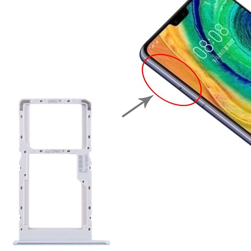 For Huawei Enjoy 60 SIM + SIM / Micro SD Card Tray (Blue)