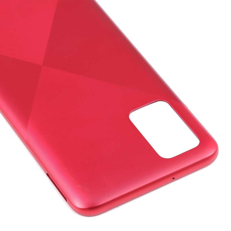 For Samsung Galaxy A02s Battery Back Cover (Red)