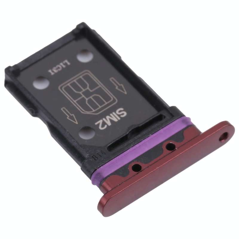For OPPO Realme X50 Pro 5G RMX2075, RMX2071, RMX2076  SIM Card Tray + SIM Card Tray (Red)