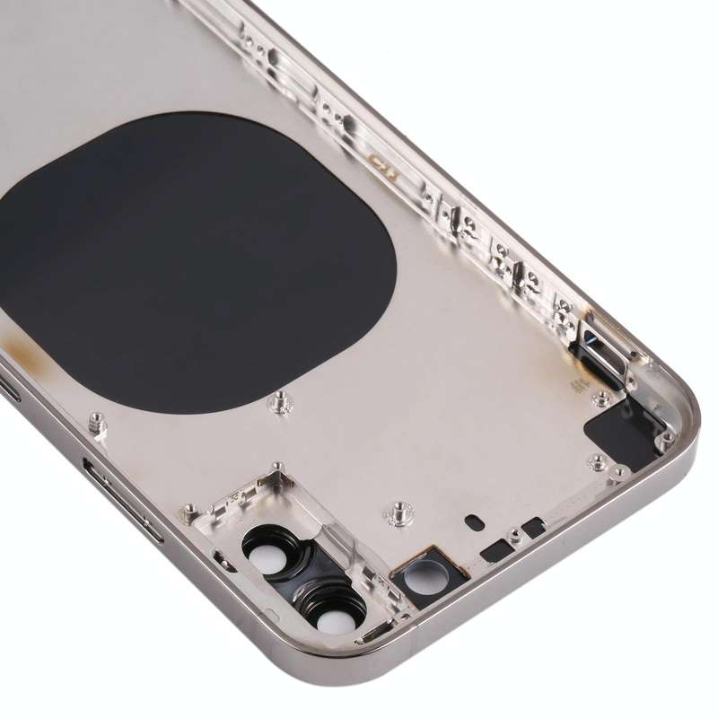 Back Housing Cover with Appearance Imitation of iP13 Pro for iPhone X(Black)
