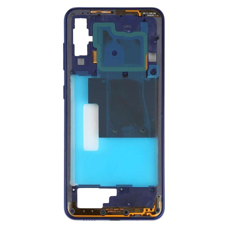 For Samsung Galaxy A60  Middle Frame Bezel Plate (Blue)