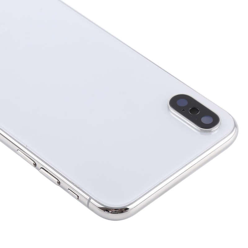 Battery Back Cover Assembly with Side Keys & Wireless Charging Module & Volume Button Flex Cable ...