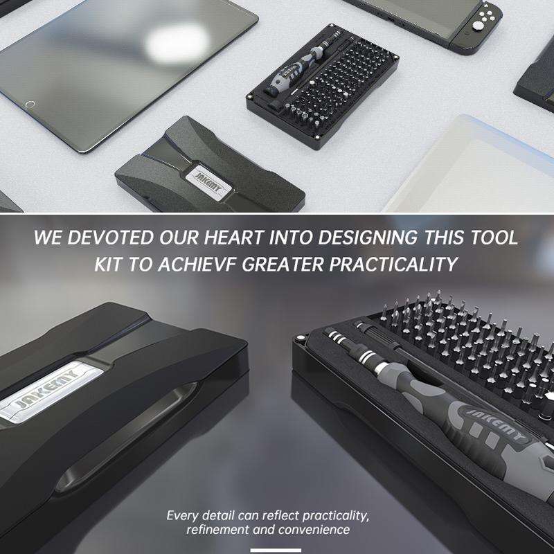 JAKEMY JM-8176 106 in 1 Watch Mobile Phone Disassembly and Repair Tool Kit