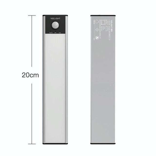 20cm Original Xiaomi Youpin YEELIGHT LED Smart Human Motion Sensor Light Bar Rechargeable Wardrob...