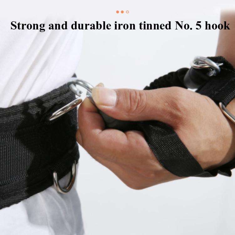Bounce Trainer Fitness Resistance Band Boxing Suit Latex Tube Tension Rope Leg Waist Trainer, Wei...