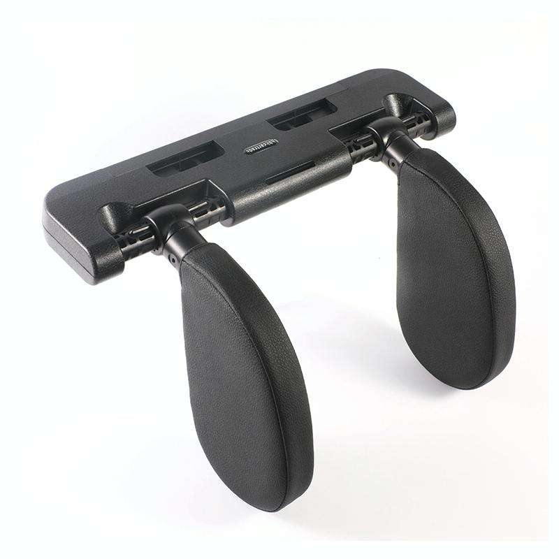 A02 Adjustable Car Auto U-shaped Memory Foam Neck Rest Cushion Seat Pillow(Black)