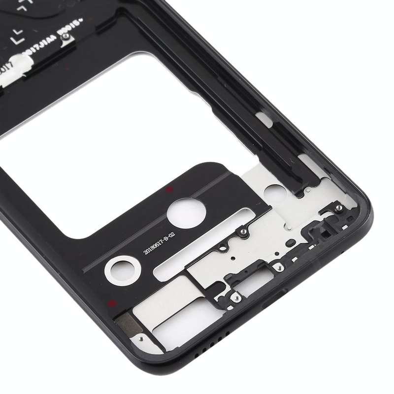Front Housing LCD Frame Bezel Plate for LG V35 ThinQ (Black)