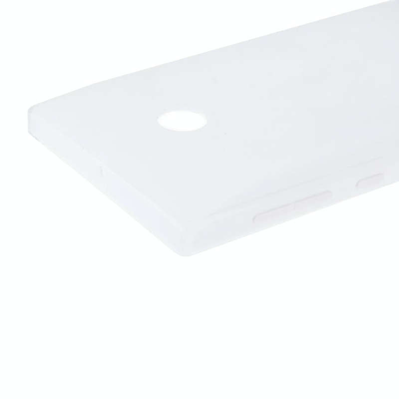 Solid Color Battery Back Cover for Microsoft Lumia 532(White)