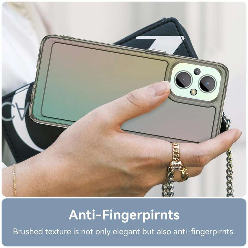 For OPPO Reno7 Z 5G Candy Series TPU Phone Case(Transparent Grey)