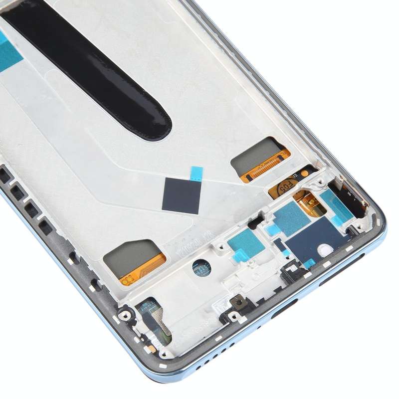 OLED LCD Screen For Xiaomi Redmi K40 Pro Digitizer Full Assembly with Frame(Blue)