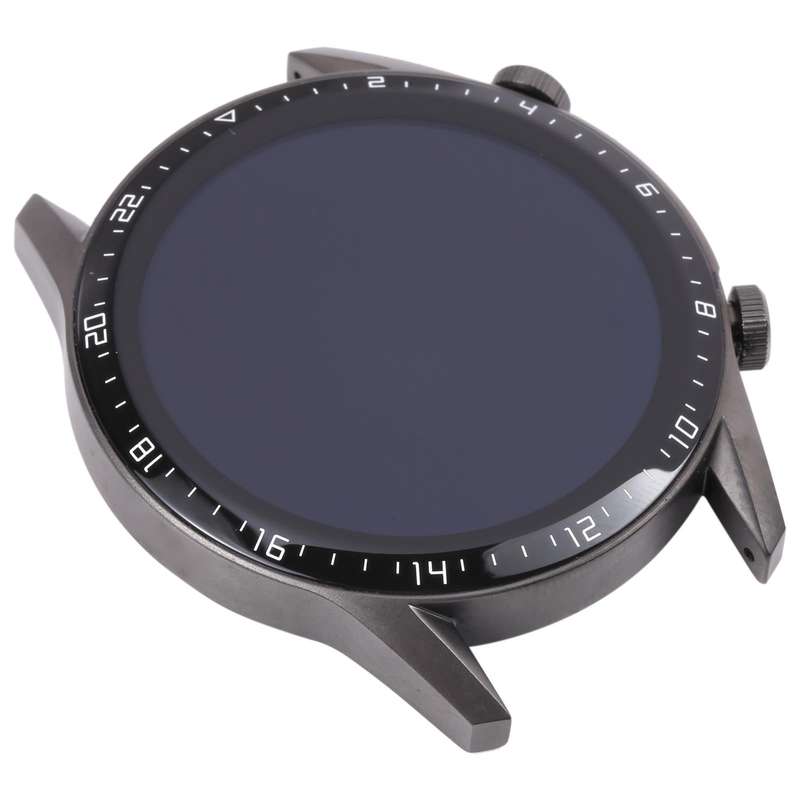 LCD Screen and Digitizer Full Assembly With Frame for Huawei Watch GT 2 46mm(Grey)