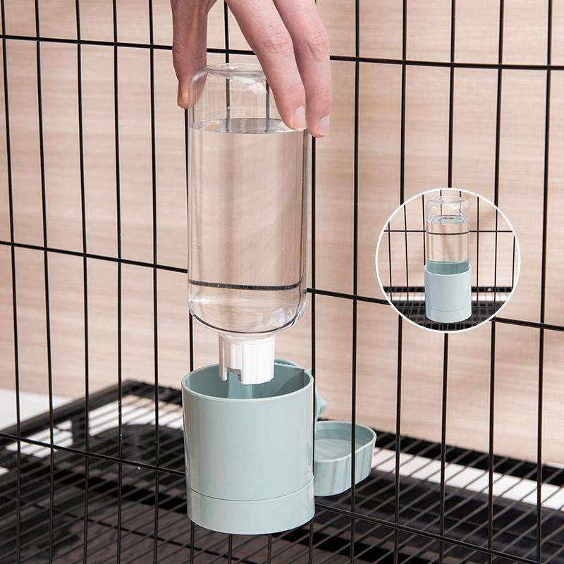 Pet Hanging Feeder Cat Automatic Drinker, Style: Drinker(Grey)