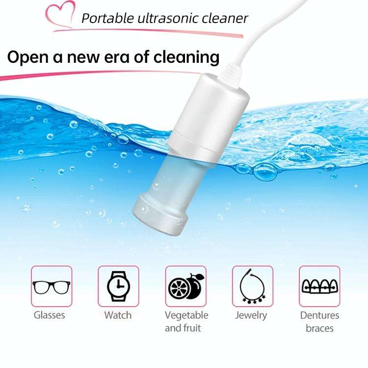 JeKen CE-9600 Household Ultrasonic Cleaner Vegetable Washing Glasses Watch Jewelry Cleaner(AU Plug)